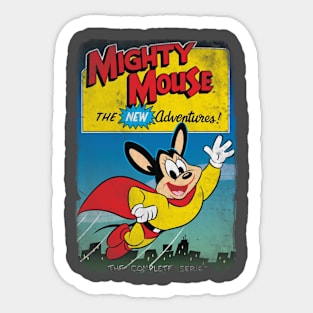 The Adventures Of Mighty Mouse Sticker